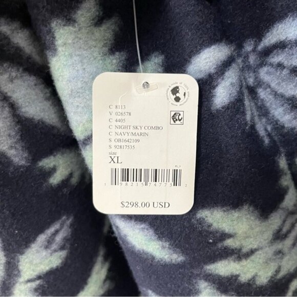 NWT FREE PEOPLE this love cardi coat in night sky combo Size XL - Picture 6 of 13